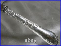 Paire De Couteaux De Table A Fruit Argent Massif Poinçon Minerve Knife
