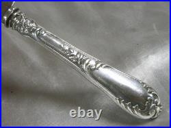 Paire De Couteaux De Table A Fruit Argent Massif Poinçon Minerve Knife