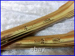 Paire De Couverts Argent Massif Poincons Aux Fermiers Generaux
