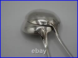 Paire De Louchettes En Argent Massif Poincon Minerve 1 Er Titre