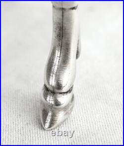 Paire de salerons Empire argent massif poinçon Coq