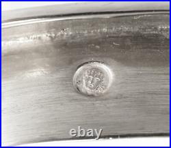 Paire de salerons Empire argent massif poinçon Coq