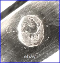 Paire de salerons Empire argent massif poinçon Coq