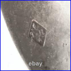 Paire de salerons Empire argent massif poinçon Coq