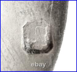 Paire de salerons Empire argent massif poinçon Coq