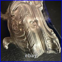 Paire de salerons en argent massif De Style Louis XV, poinçon Minerve