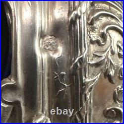 Paire de salerons en argent massif De Style Louis XV, poinçon Minerve