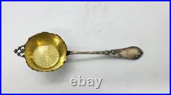 Passoire A The En Argent Massif Poincon Minerve De 33.72 Grammes
