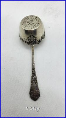 Passoire A The En Argent Massif Poincon Minerve De 33.72 Grammes