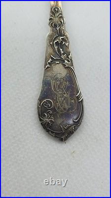 Passoire A The En Argent Massif Poincon Minerve De 33.72 Grammes