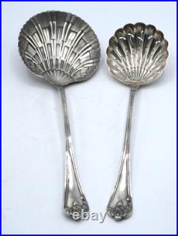 Pelle A Fraises Et Cuillere A Sucre Argent Massif Poincon Minerve Par Fresnais