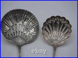 Pelle A Fraises Et Cuillere A Sucre Argent Massif Poincon Minerve Par Fresnais