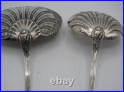 Pelle A Fraises Et Cuillere A Sucre Argent Massif Poincon Minerve Par Fresnais