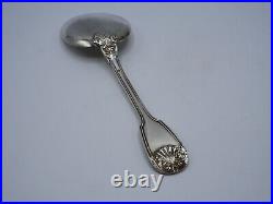 Pelle De Service A Glace En Argent Massif France Poincon Minerve Mod. Coquille