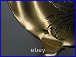 Pelle De Service A Glace Vermeil Argent Massif Poincon Sanglier Origine France