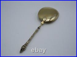 Pelle De Service A Glace Vermeil Argent Massif Poincon Sanglier Origine France