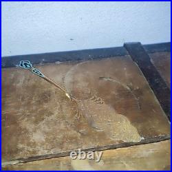 Pelle à Tarte Russe BAKOU Poinçonné Argent Massif doré et Manche Émaillé Baku