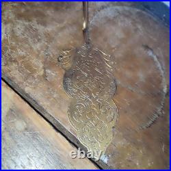 Pelle à Tarte Russe BAKOU Poinçonné Argent Massif doré et Manche Émaillé Baku