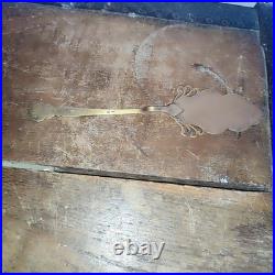 Pelle à Tarte Russe BAKOU Poinçonné Argent Massif doré et Manche Émaillé Baku