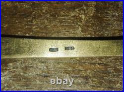 Pelle à Tarte Russe BAKOU Poinçonné Argent Massif doré et Manche Émaillé Baku