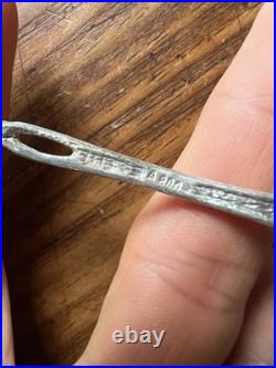 Pelle de Service & Tarte Argent Massif Décors de Rose Poinçon 800 Silver