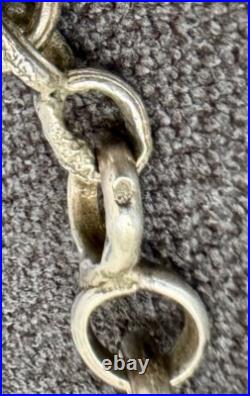 Pendentif Amulette Berbère Argent Massif Poinçon Tête Tunisie Ethnique