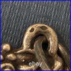 Pendentif Argent Massif Toulhoat Modèle Oiseau Stylisé KELT Poinçon Sanglier