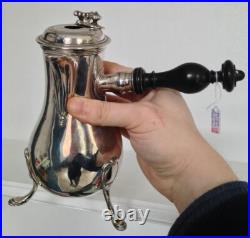 Petite Chocolatière Argent Massif XVIIIème Poinçons ADR Alexandre de Roussy