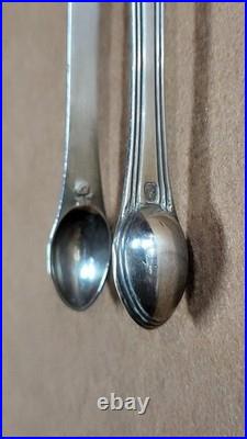 Pince A Sucre En Argent Massif Poincon Vieillard De 31,35 Grammes