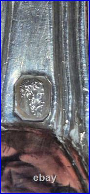 Pince A Sucre En Argent Massif Poincon Vieillard De 31,35 Grammes