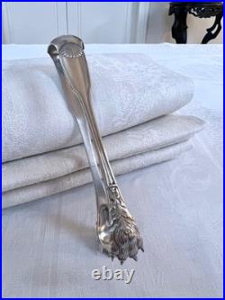 Pince à Sucre en Argent Massif Pattes de Lion Poinçon Minerve