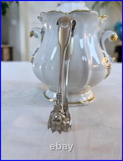 Pince à Sucre en Argent Massif Pattes de Lion Poinçon Minerve