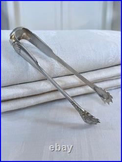 Pince à Sucre en Argent Massif Pattes de Lion Poinçon Minerve