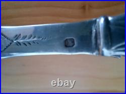 Pince a sucre griffes de lion en argent massif chiffrée AR, poinçon Minerve