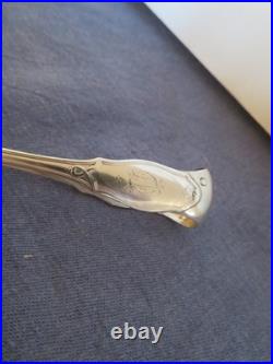 Pince à sucre monogramme OA argent Massif poinçon minerve 27 gr