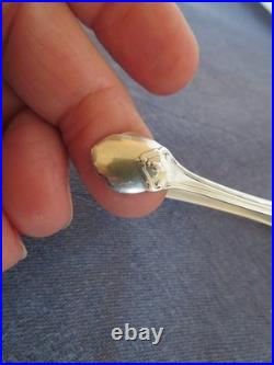 Pince à sucre monogramme OA argent Massif poinçon minerve 27 gr