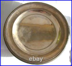 Plat en argent massif, époque Empire, poinçon au coq 1er titre, #1878#