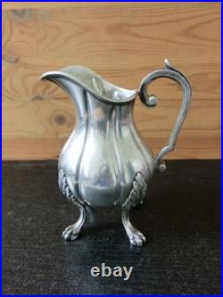 Pot A Lait Ou Cremier Argent Massif Poincon Minerve