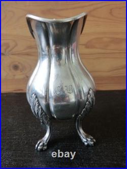 Pot A Lait Ou Cremier Argent Massif Poincon Minerve