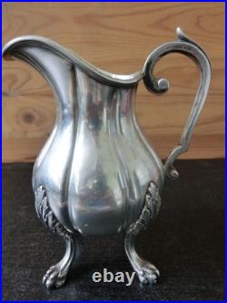 Pot A Lait Ou Cremier Argent Massif Poincon Minerve