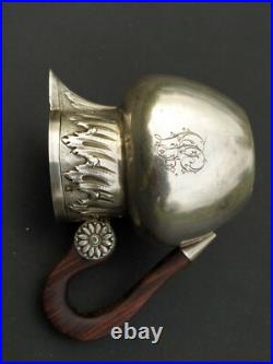Pot à Lait Crémier en Argent Massif Poinçon Minerve XIXeme