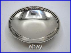 Puiforcat Belle Coupe Ronde Tripode En Argent Massif Poincon Minerve