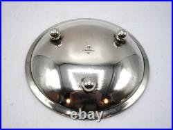 Puiforcat Belle Coupe Ronde Tripode En Argent Massif Poincon Minerve