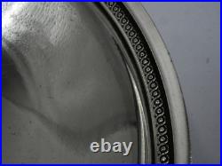 Puiforcat Belle Coupe Ronde Tripode En Argent Massif Poincon Minerve