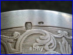 Puiforcat Timbale Gobelet Argent Massif Poincon Mercure 92,7 Grs David Breisch