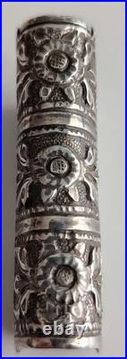 Pyrogène Livre Argent Massif 36,5g Hanau Allemagne Fin Xixe Poinçon Cygn