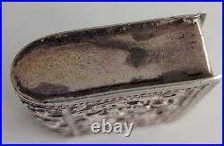 Pyrogène Livre Argent Massif 36,5g Hanau Allemagne Fin Xixe Poinçon Cygn