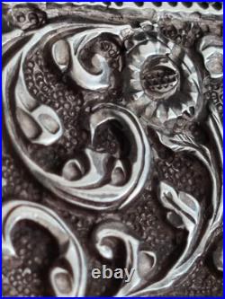 Pyrogène Livre Argent Massif 36,5g Hanau Allemagne Fin Xixe Poinçon Cygn