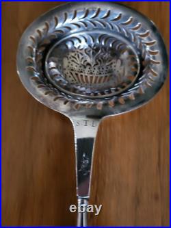 RARE SAUPOUDREUSE ARGENT MASSIF XVIII ème 1793 POINCONS DE RECENSE