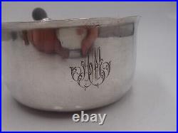 Rare Casserole En Argent Massif Poincon Vieillard Paris 1819